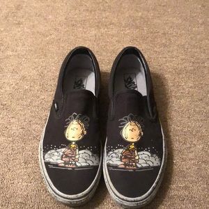 Vans X Peanuts (Pig-pen) Slip-Ons
